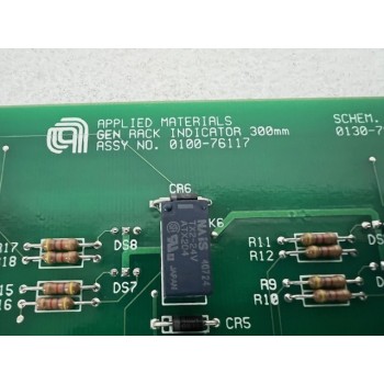 AMAT 0100-76117 GEN Rack Indicator 300mm Board